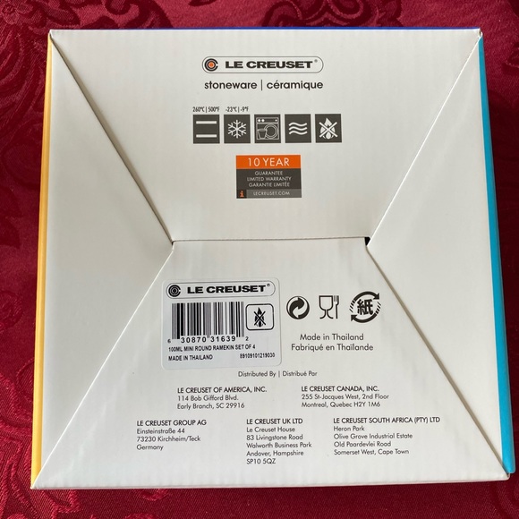 Le Creuset Limited Edition Ramekin 4-Pack (Brand New) - Picture 5 of 12